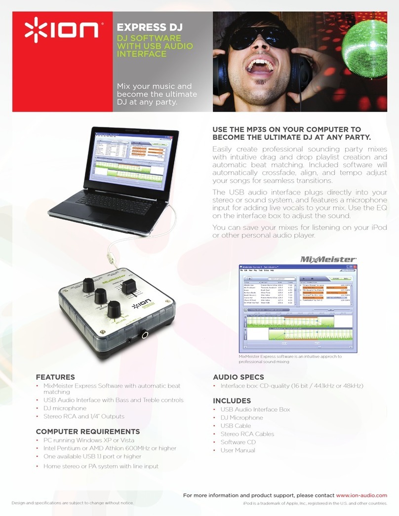 ION MixMeister EXPRESS DJ overview