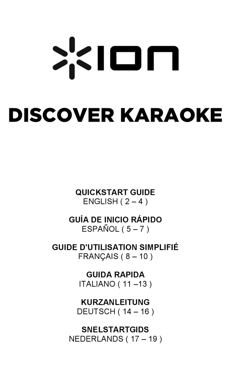 ION DISCOVER KEYBOARD USB User manual ION DISCOVER KEYBOARD USB User manual