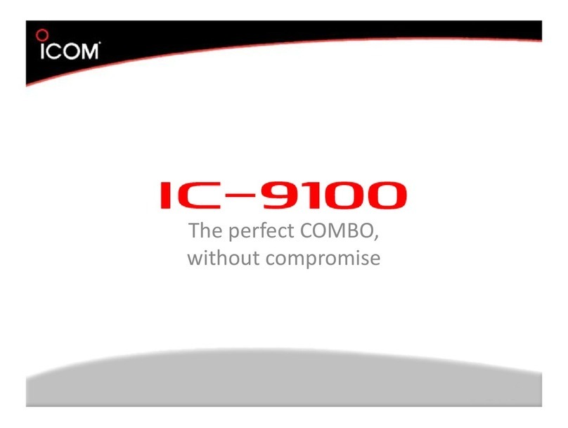 Icom IC-9100 Installation guide