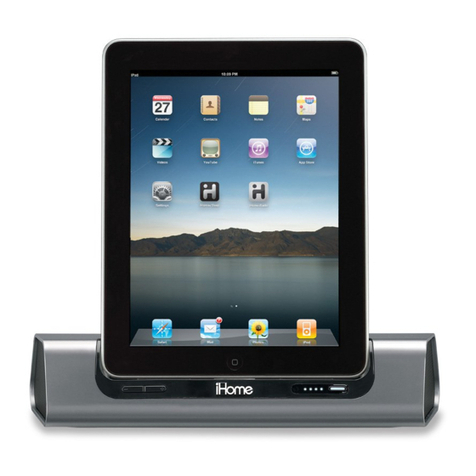 iHome iD8 User manual