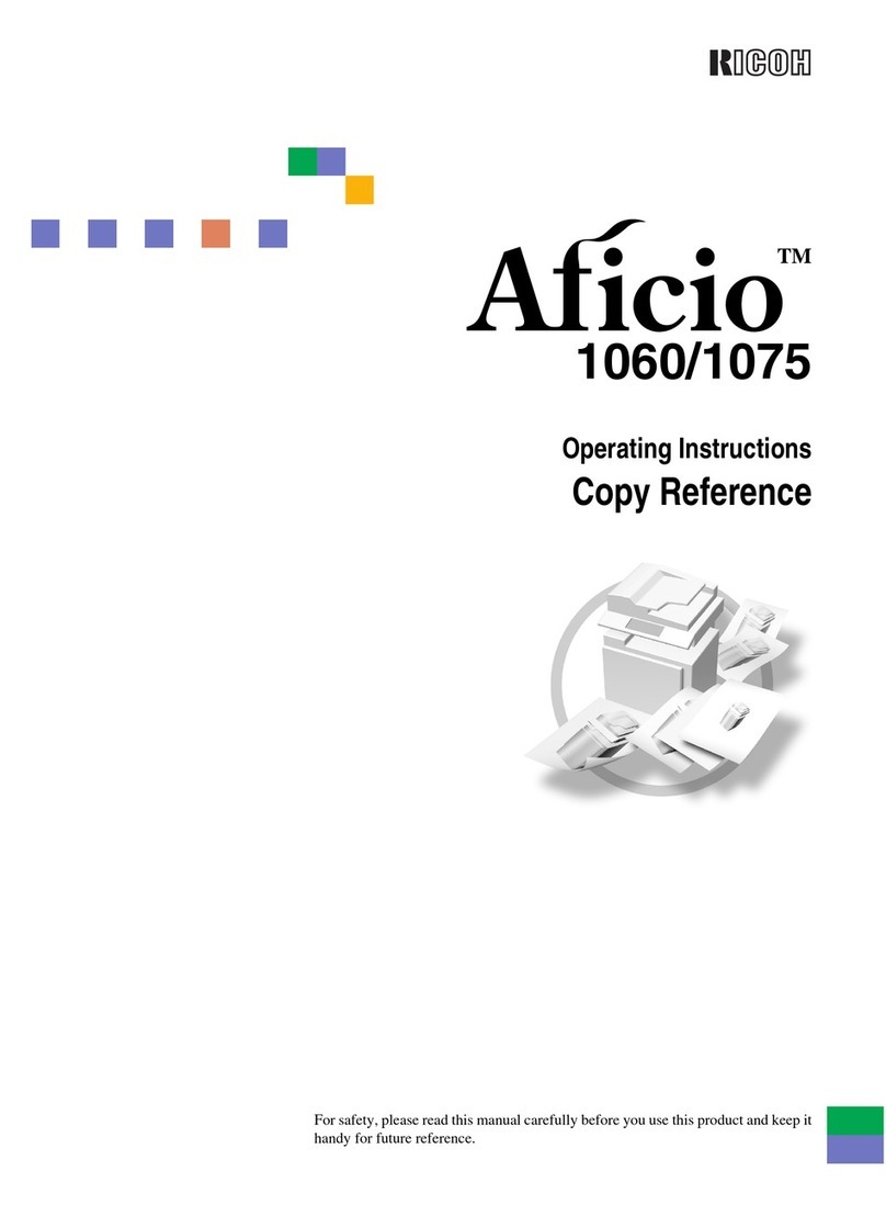 Ricoh IS 2060 User manual