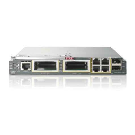 Cisco Catalyst 3120 Operating manual