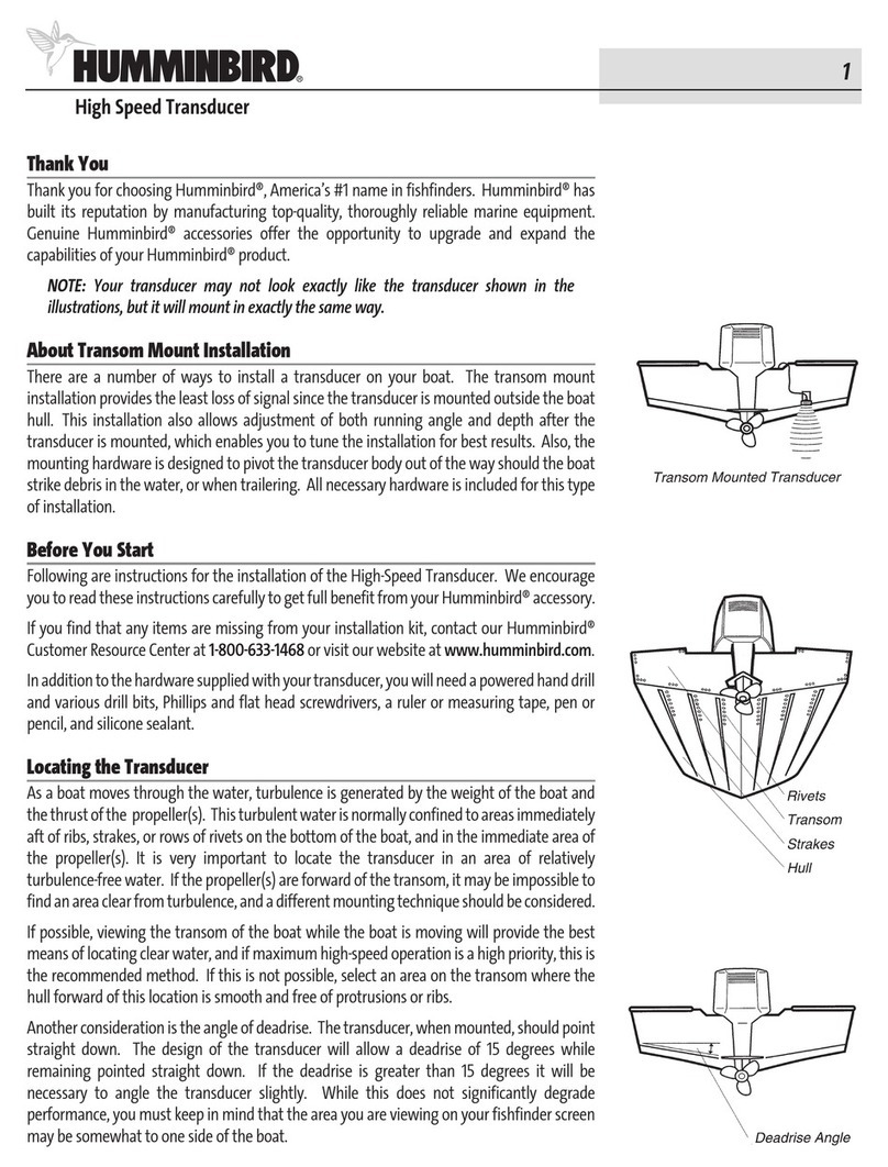 Humminbird transducer User manual