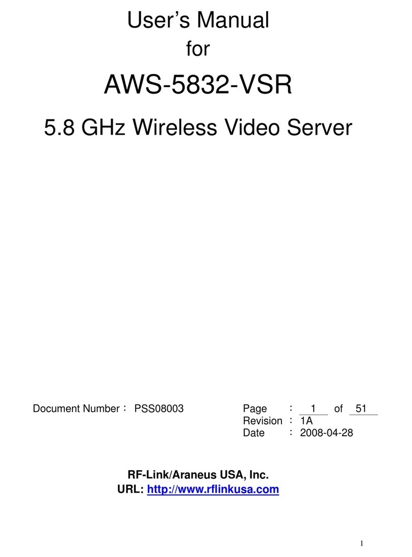 RF-Link AWS-5832-VSR user manual