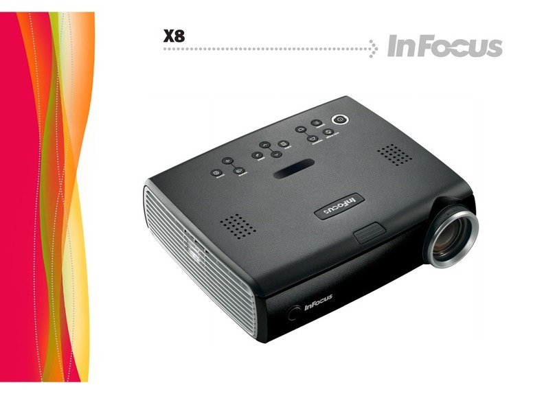 InFocus X8 user guide
