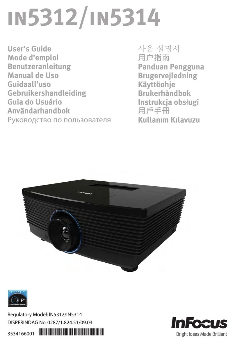 InFocus IN5312 user guide