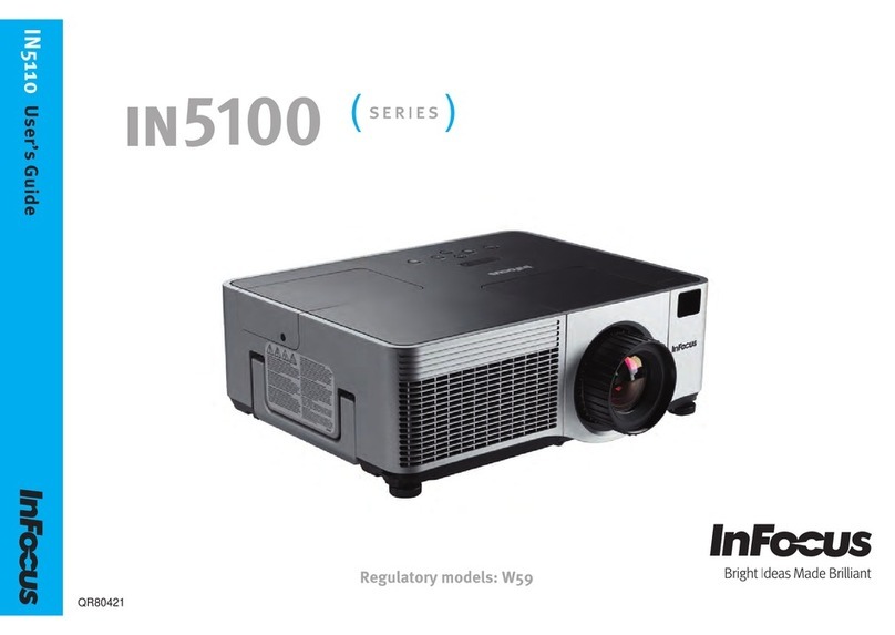 InFocus IN5100 series User manual