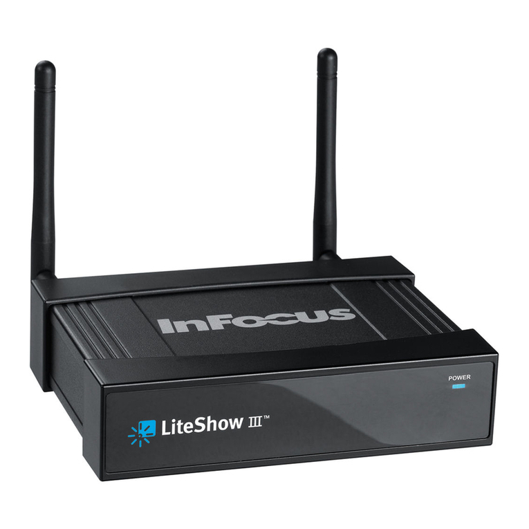 InFocus LiteShow III User manual