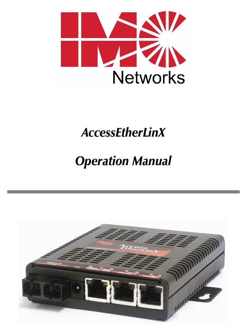 IMC Networks AccessEtherLinX User manual