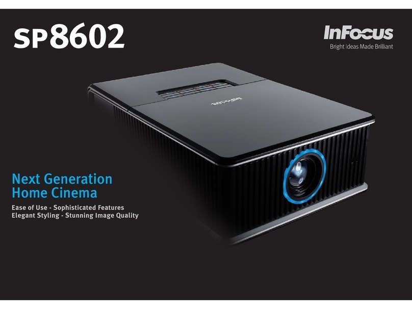 InFocus SP8602 Installation guide InFocus SP8602 Installation guide