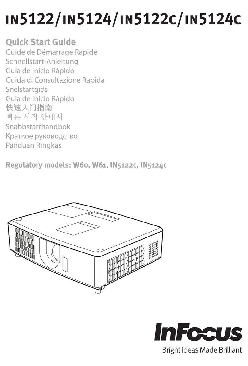 InFocus IN5122 User manual