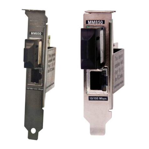 IMC Networks MM850 User manual