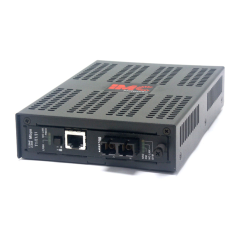 IMC Networks iMcV-T1/E1/J1 Operation manual