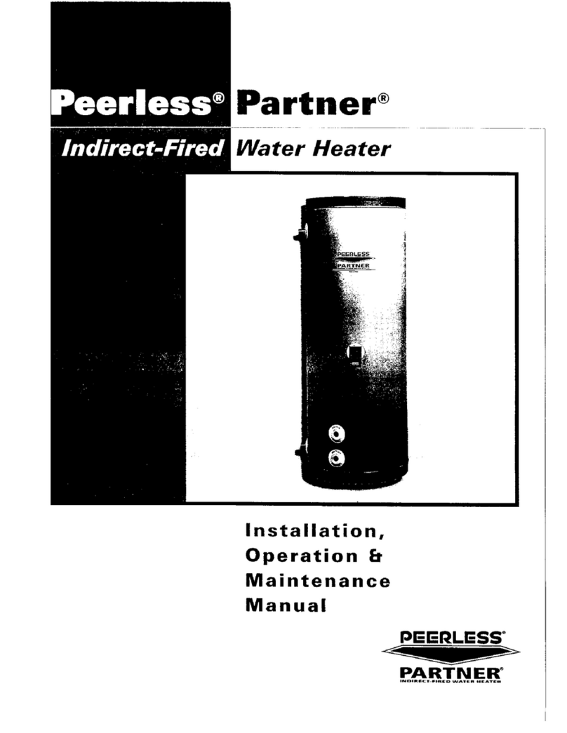PEERLESS Partner PP-120 Installation, operation & maintenance manual