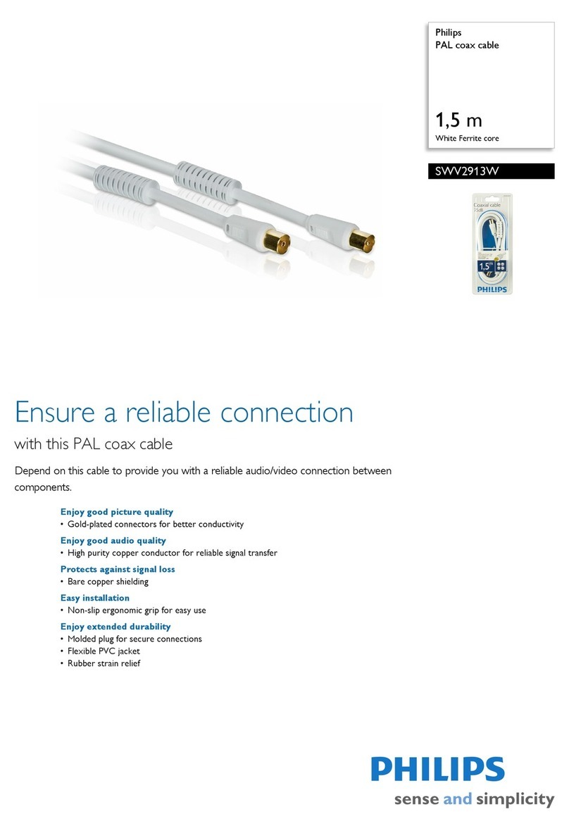 Philips SWV2913W User manual