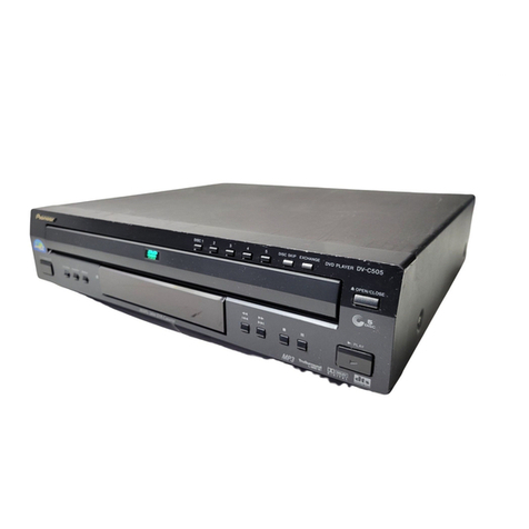 Pioneer DV-C505 User manual