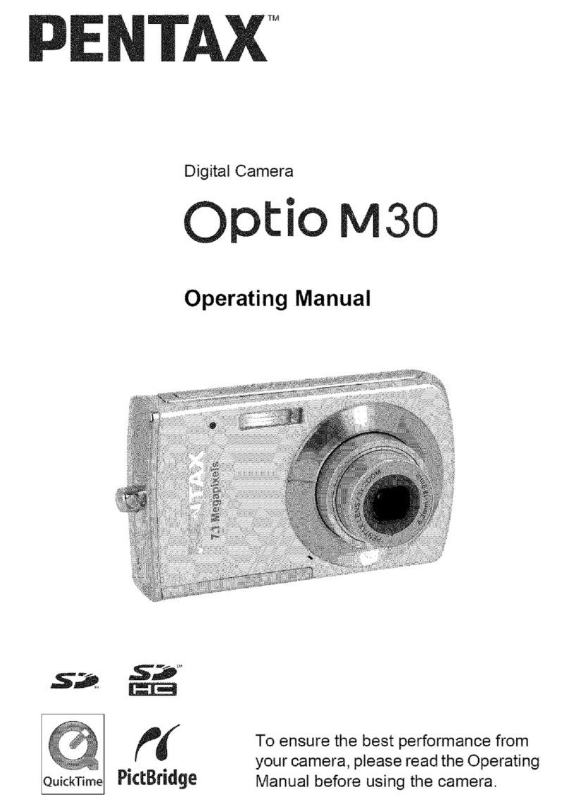 Pentax Optio M30 User manual