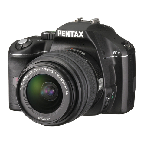 Pentax K-X User manual