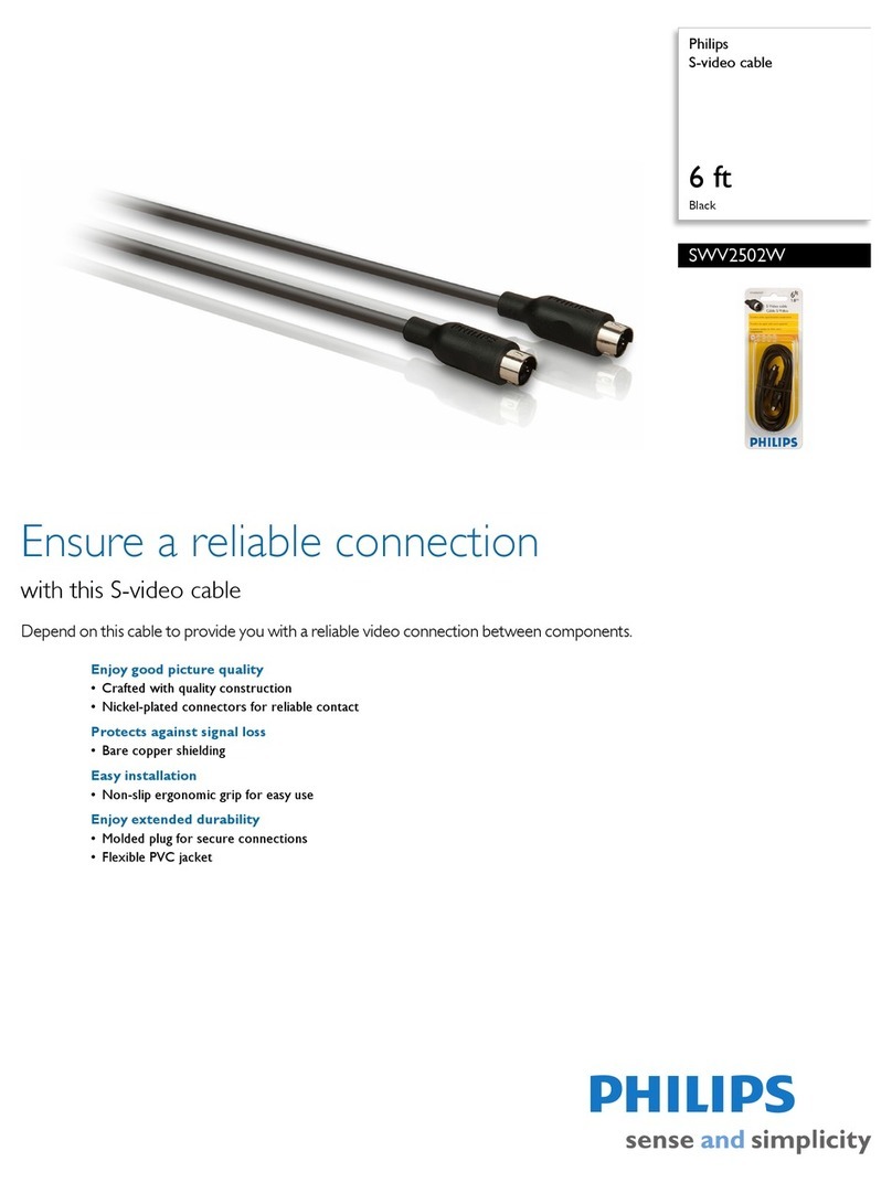 Philips SWV2502W User manual Philips SWV2502W User manual