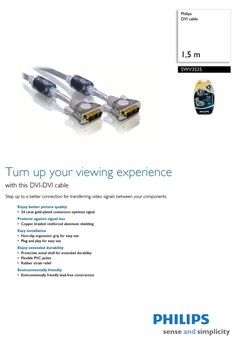 Philips SWV3535 Specifications