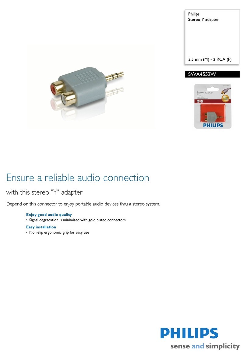 Philips SWA4552W User manual