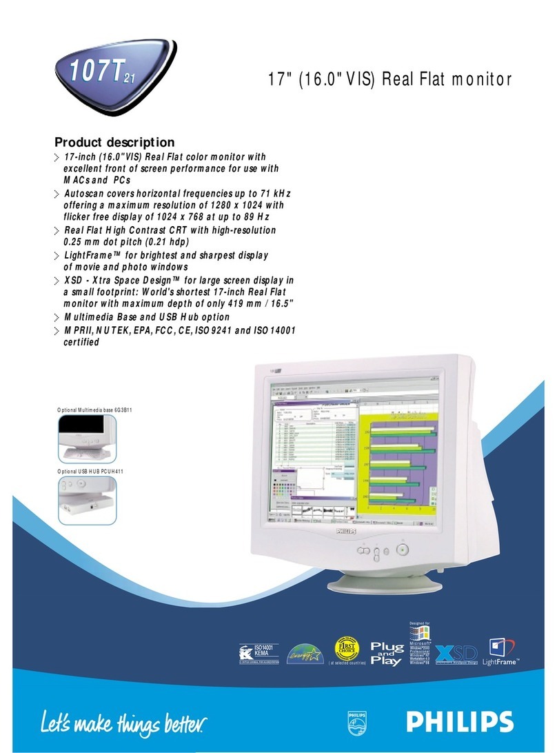 Philips 107T21 User manual