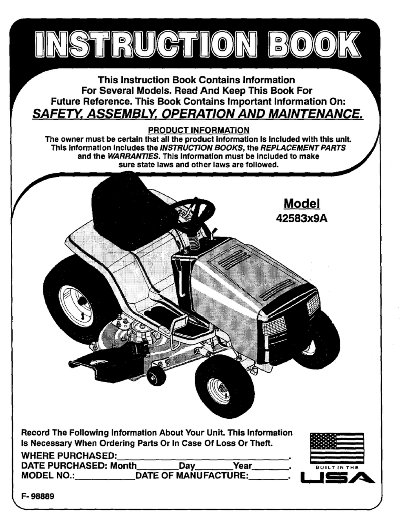 Murray 42583X9A User manual