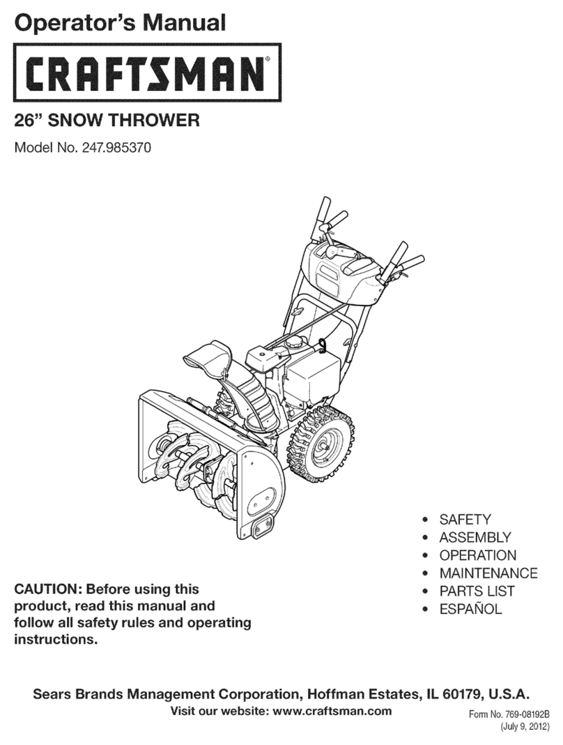 Craftsman 247.985370 Operator's manual