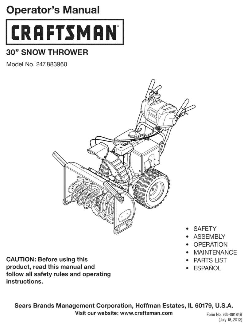 Craftsman 247.883960 Operator's manual