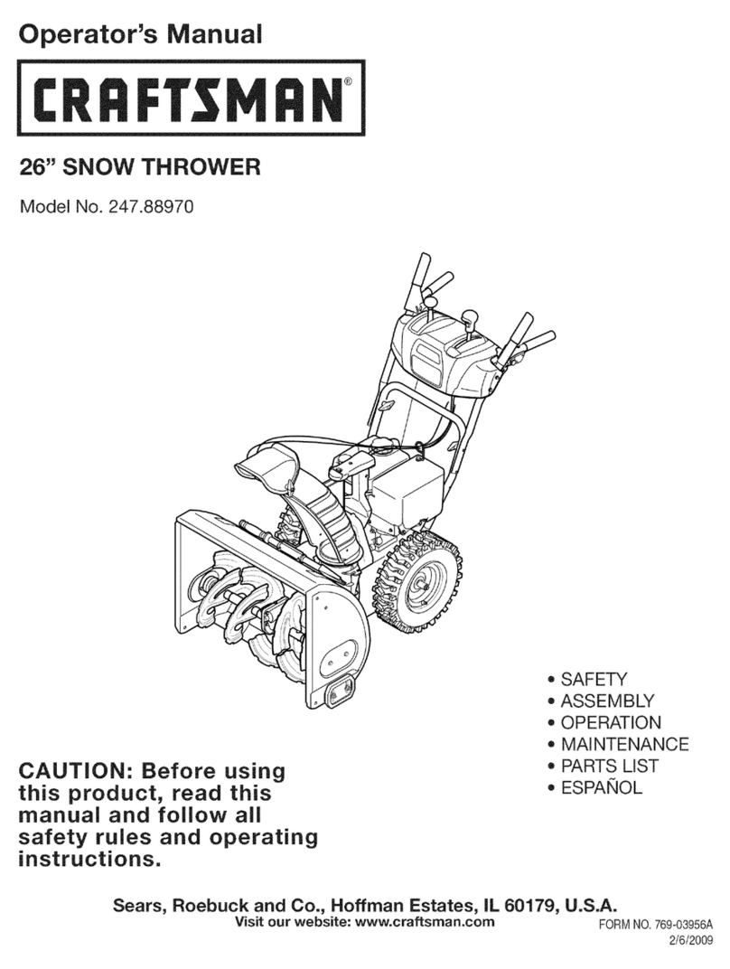 Craftsman 247.88970 User manual
