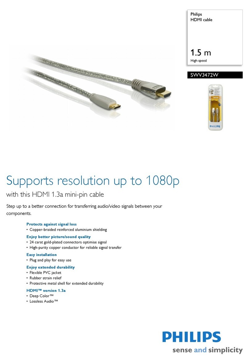 Philips SWV3472W Specifications