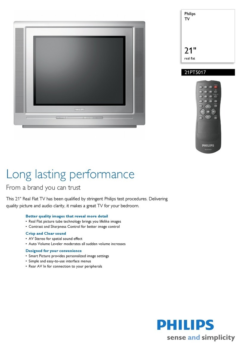 Philips 21PT5017 User manual