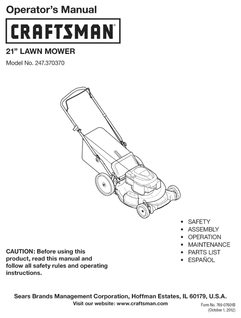 Craftsman 247.370370 Operator's manual