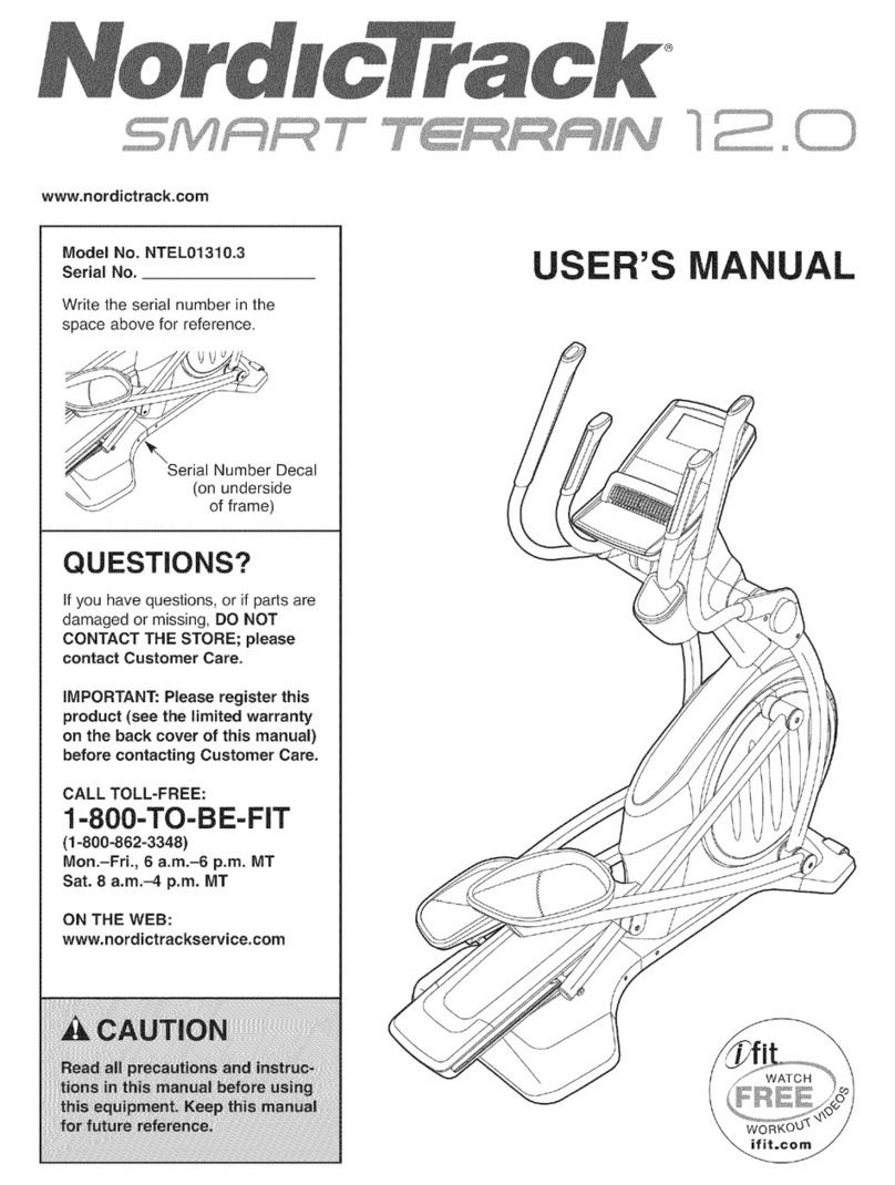 NordicTrack Smart Terrain 12.0 NTEL01310.3 User manual NordicTrack Smart Terrain 12.0 NTEL01310.3 User manual