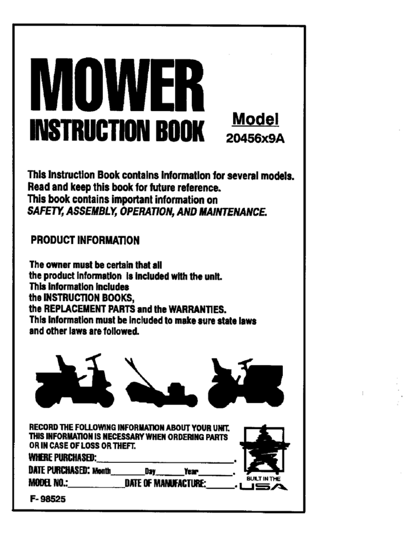 Murray 20456X9A User manual