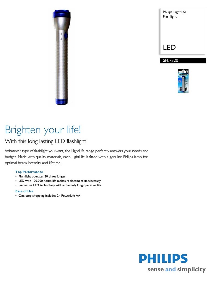 Philips LightLife SFL7320 User manual Philips LightLife SFL7320 User manual