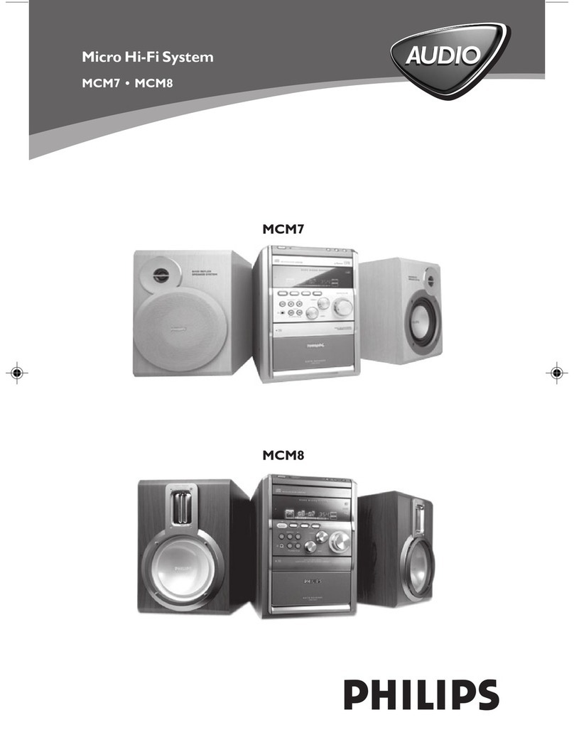 Philips MCM8 manual