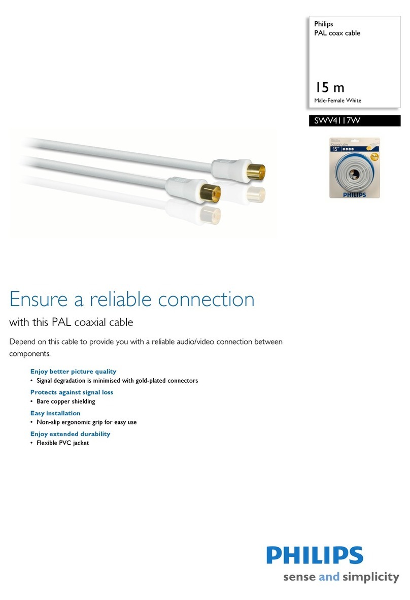 Philips SWV4117W User manual