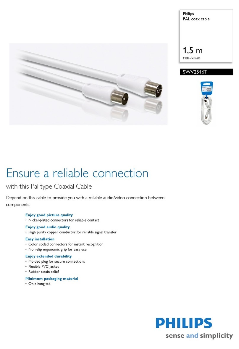 Philips SWV2516T User manual