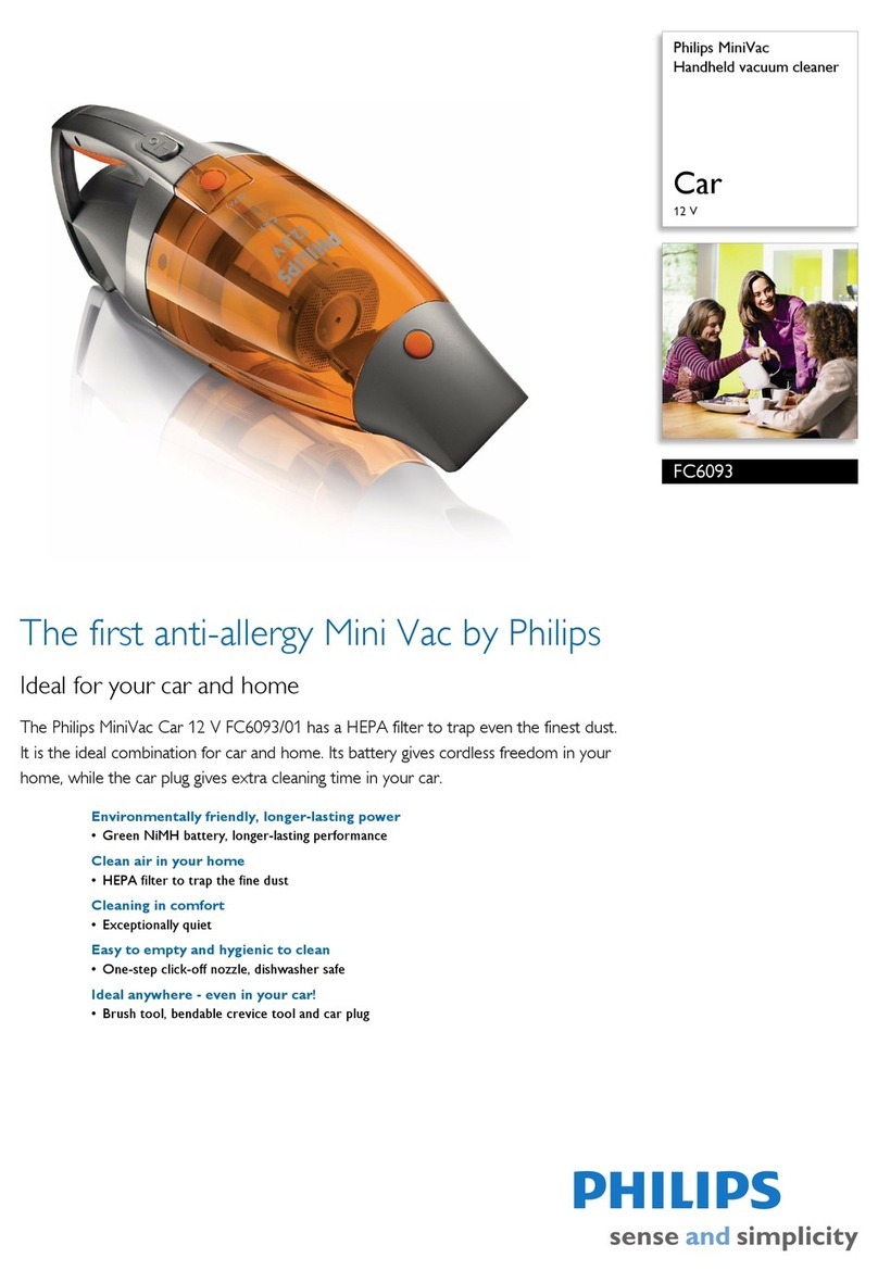 Philips Bruce FC6093 User manual