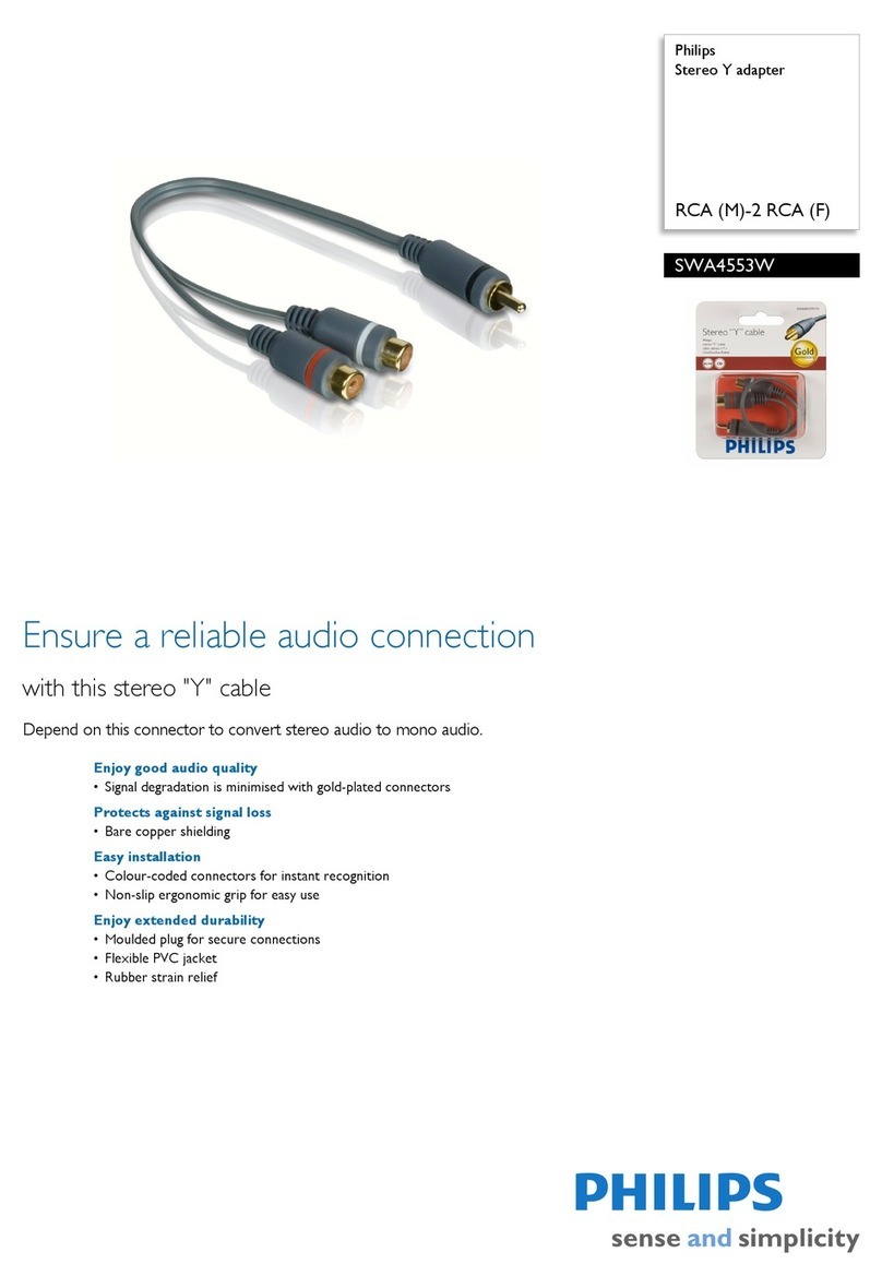 Philips SWA4553W User manual