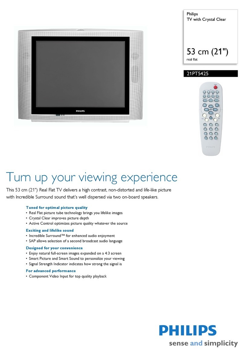 Philips 21PT5425 User manual
