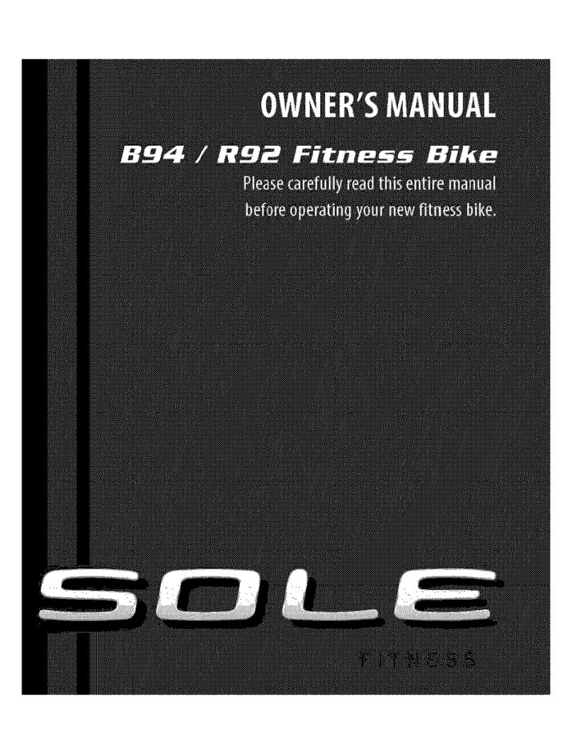 SOLE B94 User manual