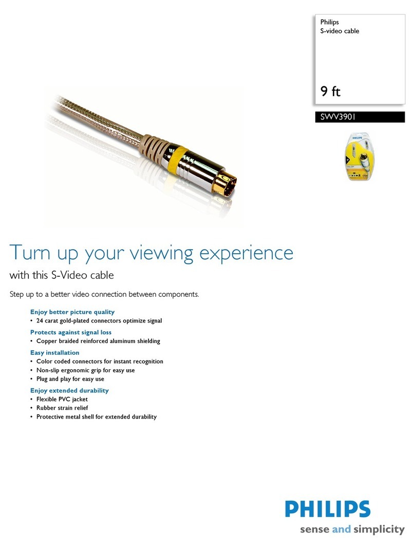 Philips SWV3901 Specifications