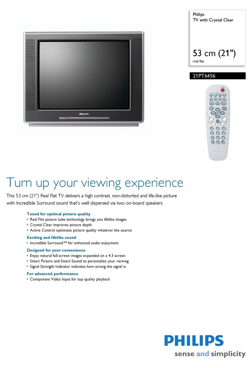 Philips 21PT6456 User manual