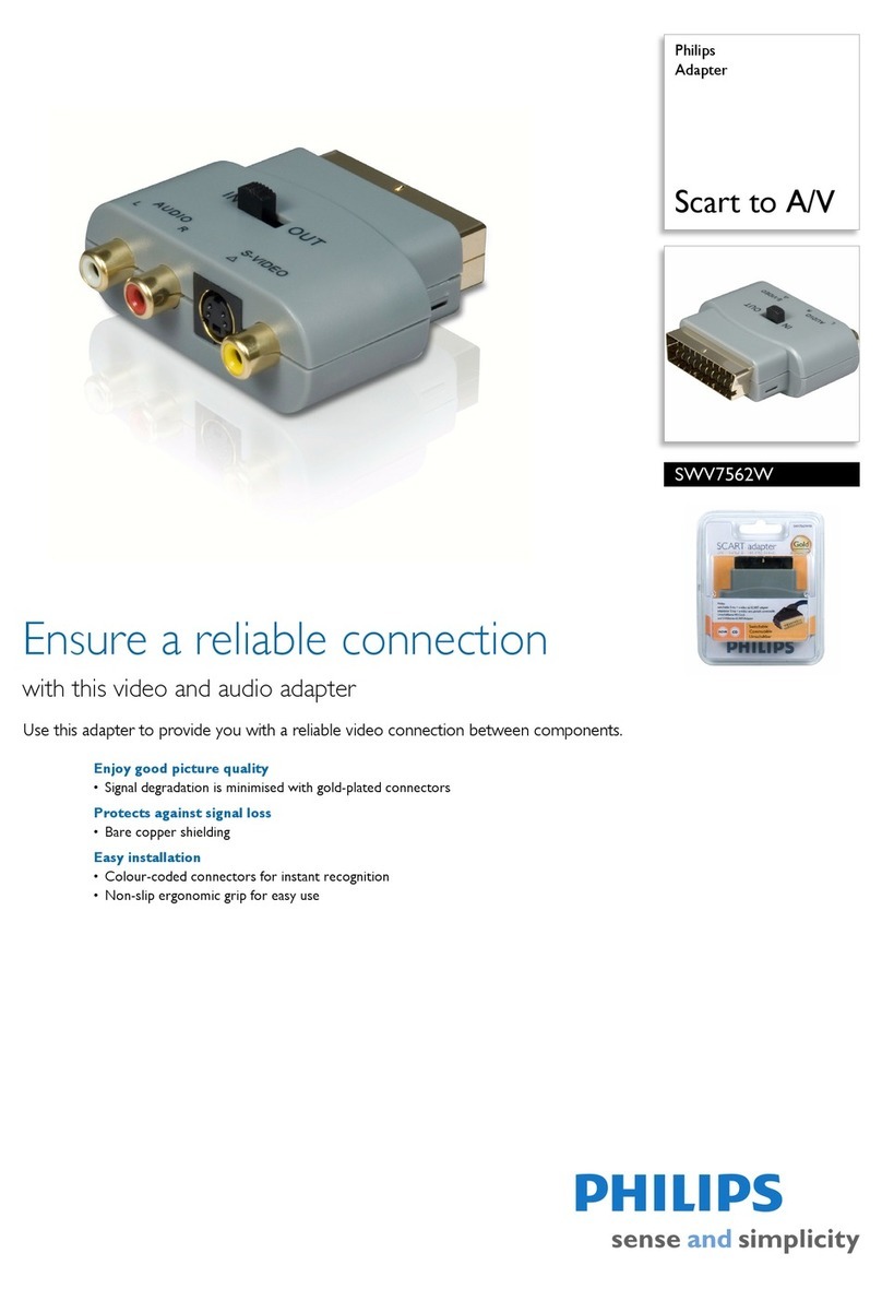 Philips SWV7562W Specifications