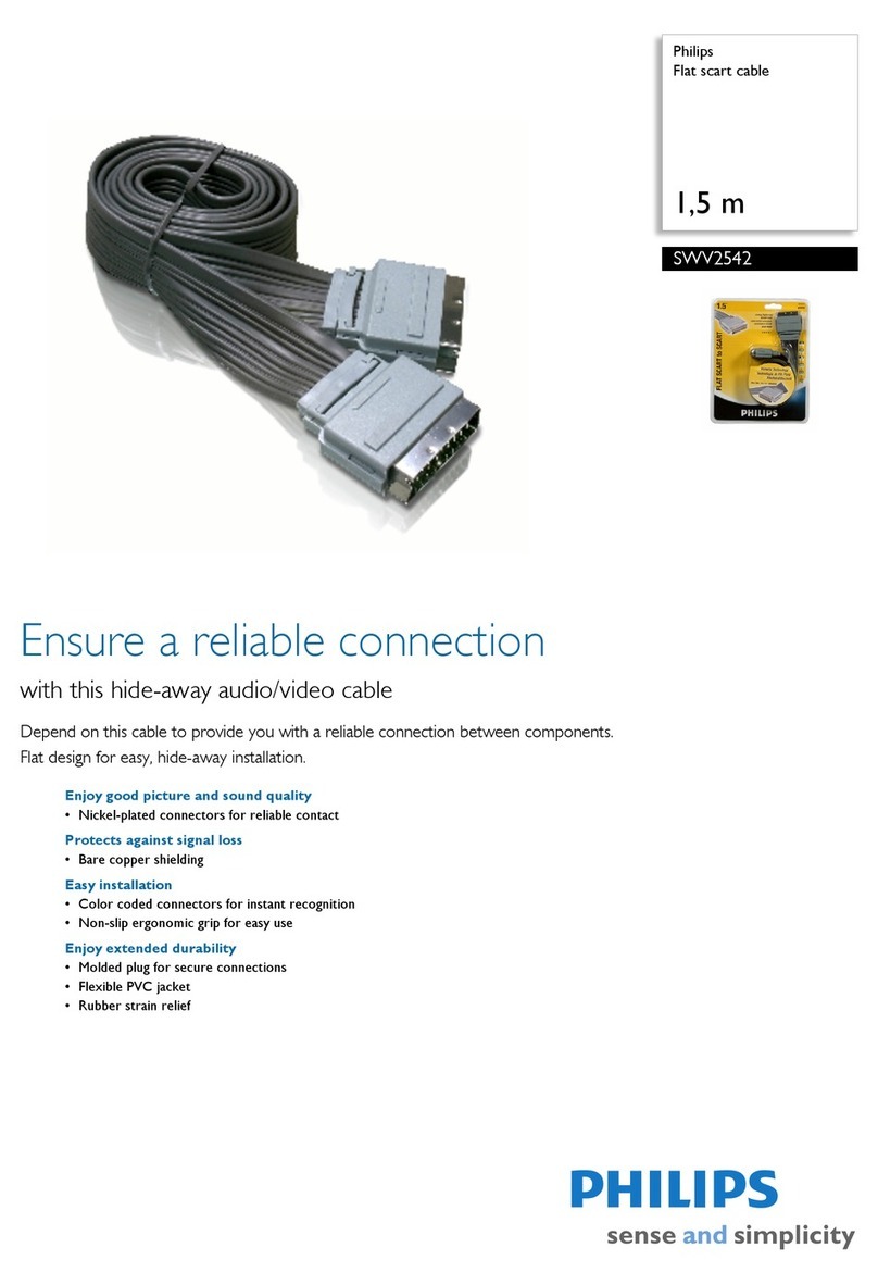 Philips SWV2542 User manual Philips SWV2542 User manual