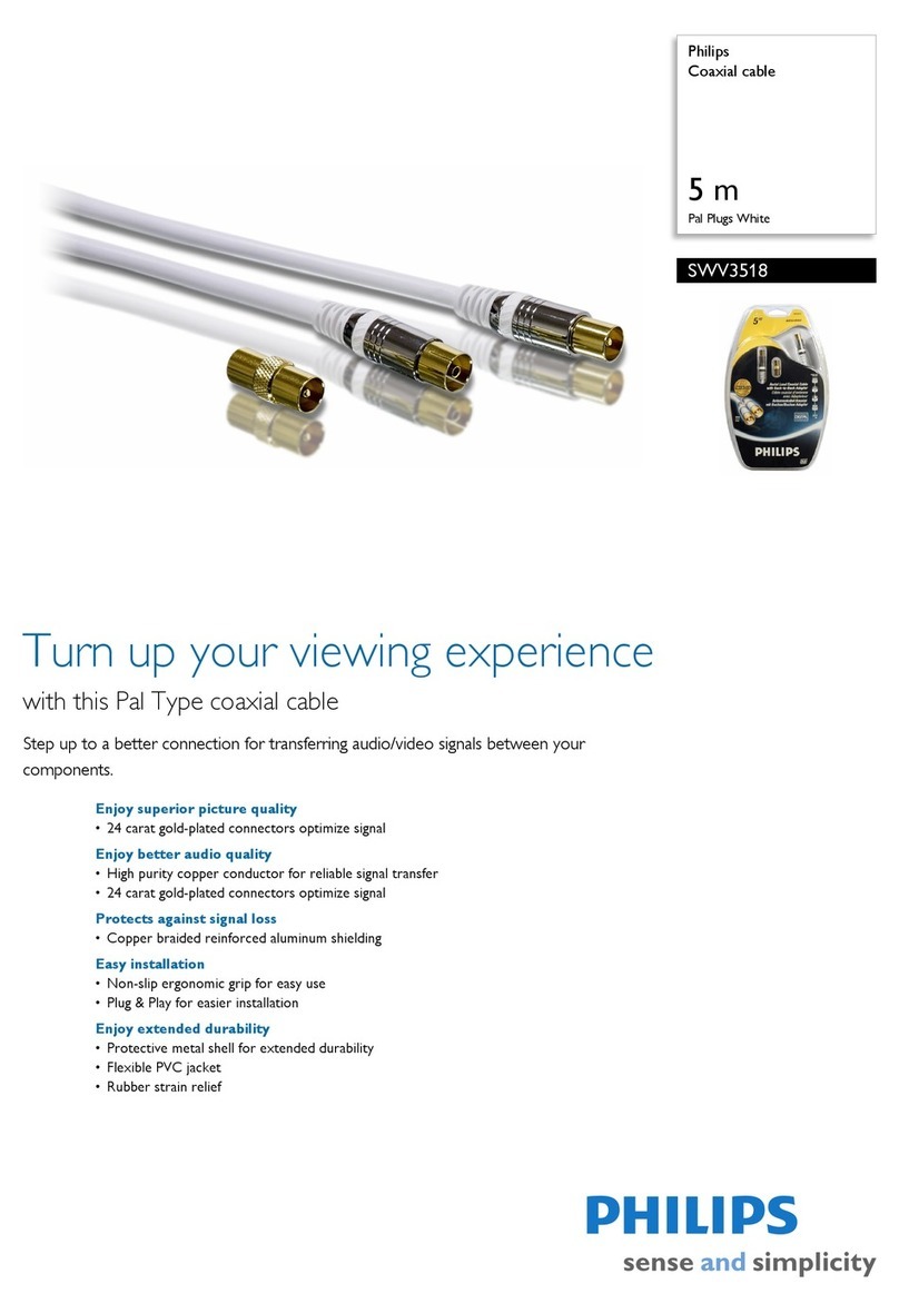 Philips SWV3518 Specifications