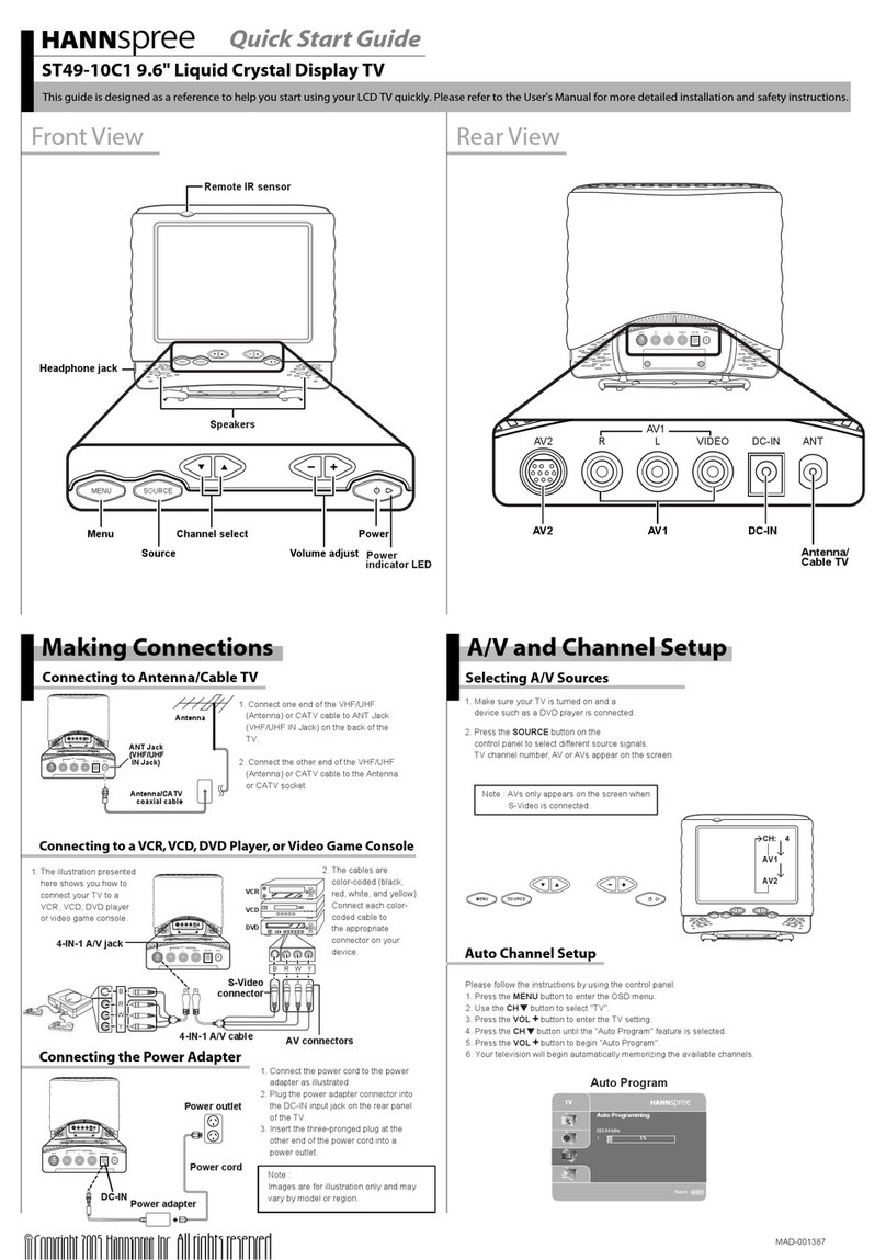 HANNspree ST49-10C1 User manual