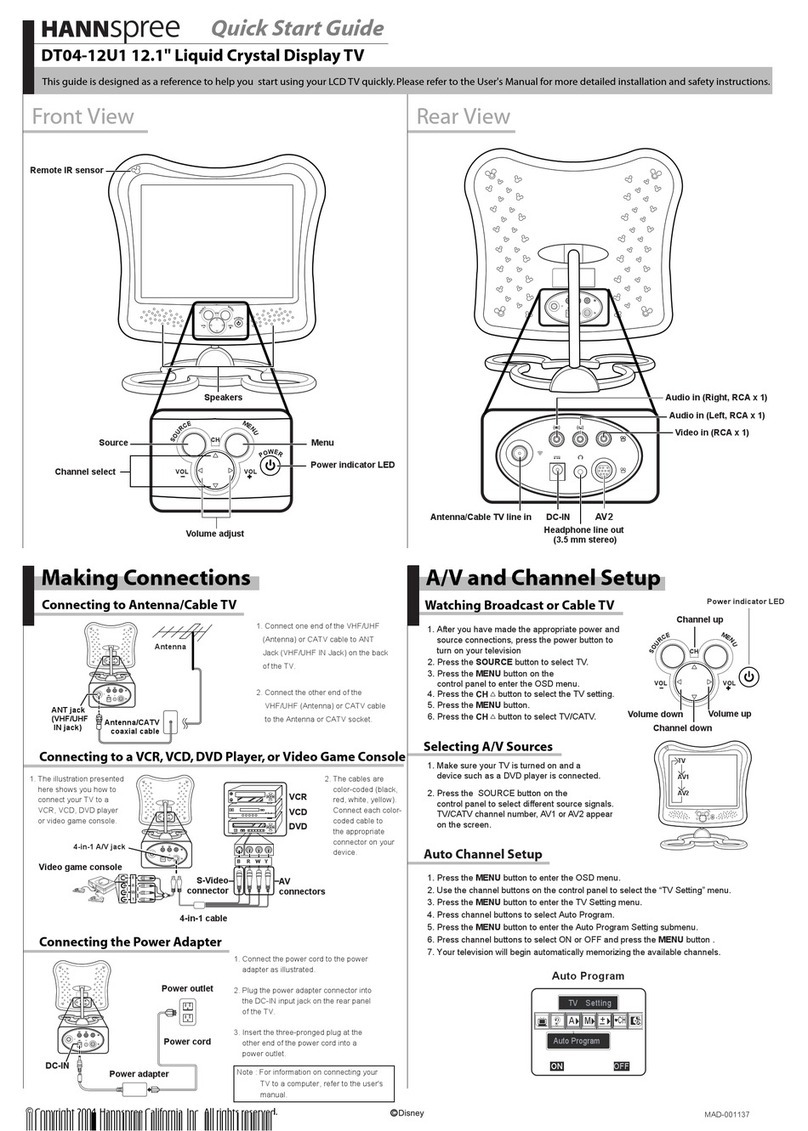 HANNspree DT04-12U1 User manual